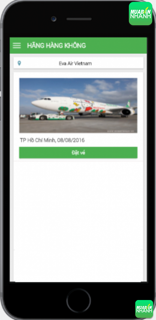 Vé máy bay giá rẻ hãng Eva Airlines, tìm giá vé máy bay hãng Eva Airlines rẻ nhất