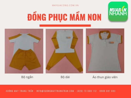Công ty may quần áo đồng phục mầm non giá rẻ HCM