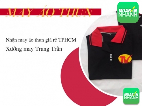 Đơn vị nhận may áo thun giá rẻ TPHCM